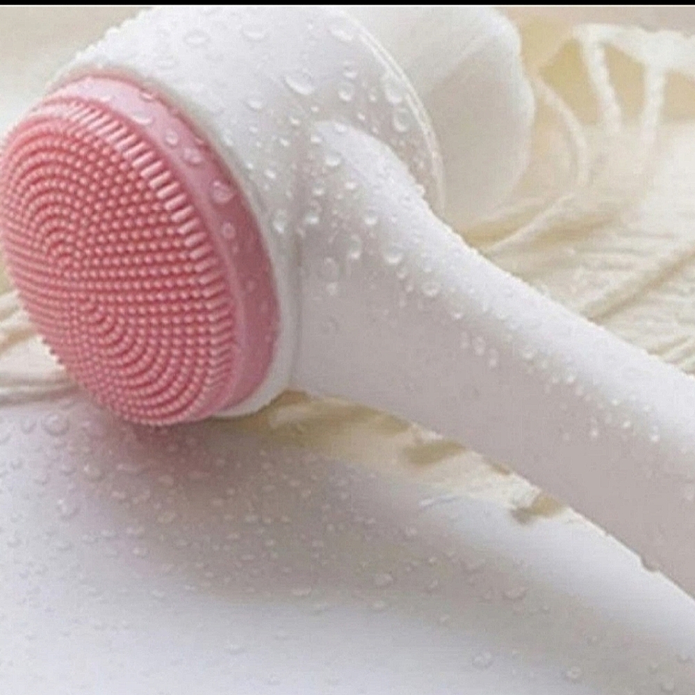 1pc Double Side Facial Cleanser Brush